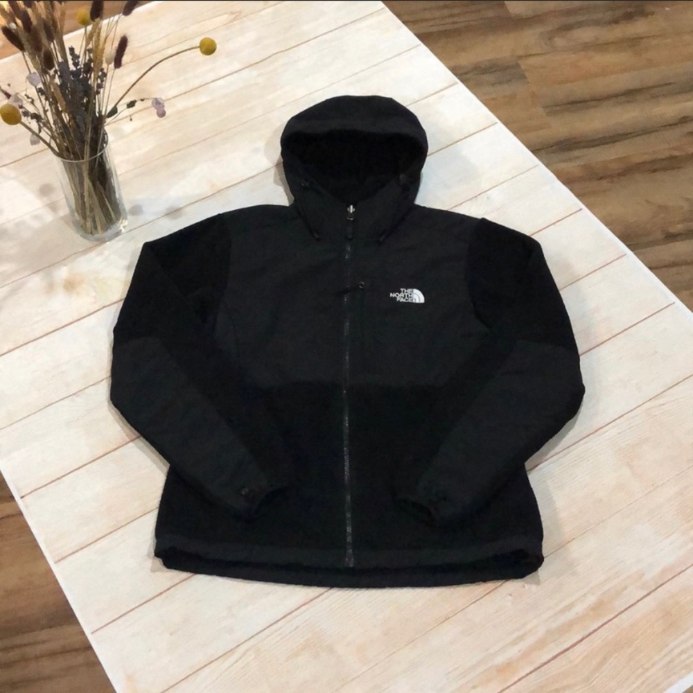 North Face Hooded Denali Jacket